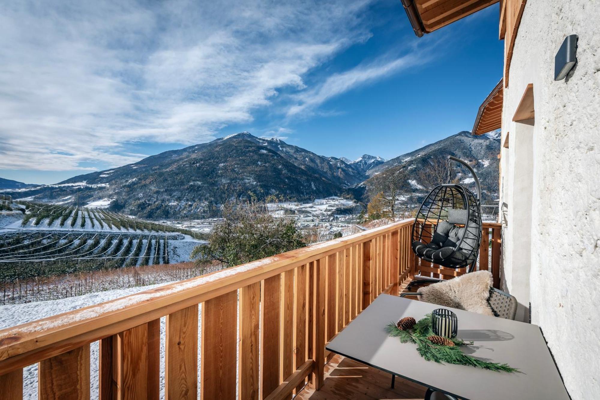 Trinnerhof- Hof Chalets Und Obsthof Mit Zimmer Natz-Schabs Екстериор снимка