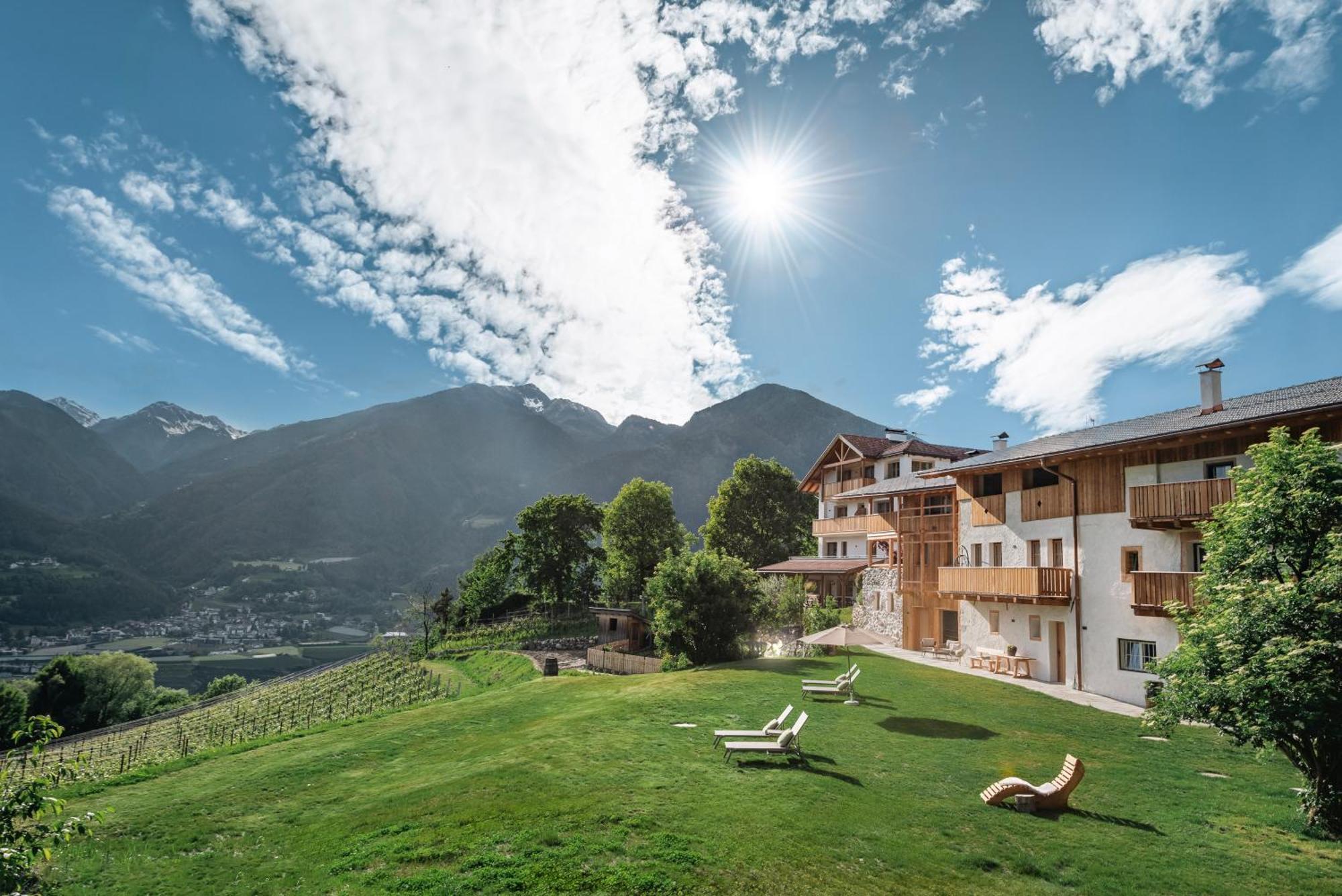 Trinnerhof- Hof Chalets Und Obsthof Mit Zimmer Natz-Schabs Екстериор снимка