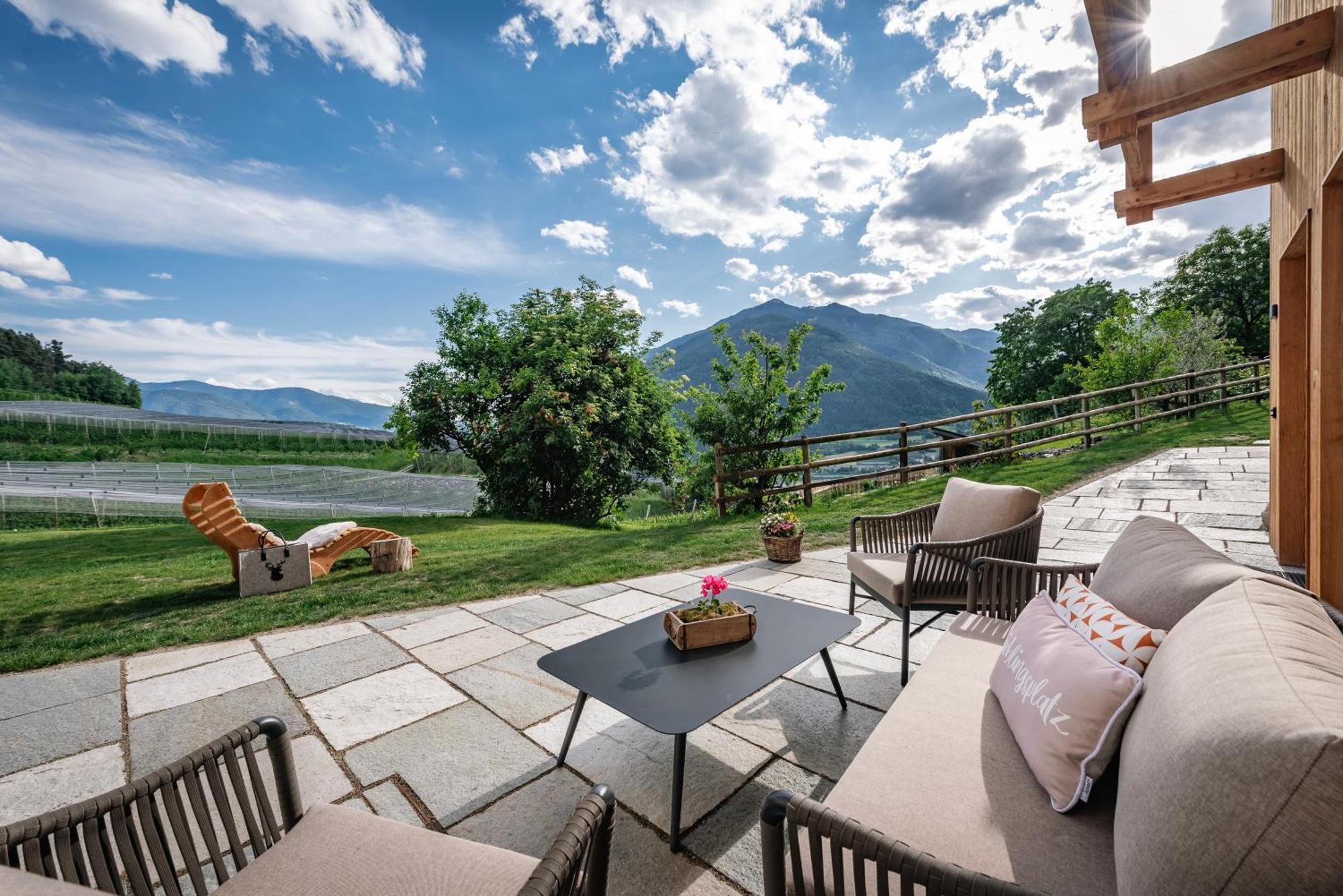 Trinnerhof- Hof Chalets Und Obsthof Mit Zimmer Natz-Schabs Екстериор снимка
