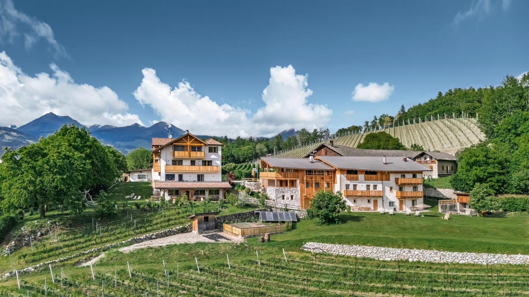 Trinnerhof- Hof Chalets Und Obsthof Mit Zimmer Natz-Schabs Екстериор снимка